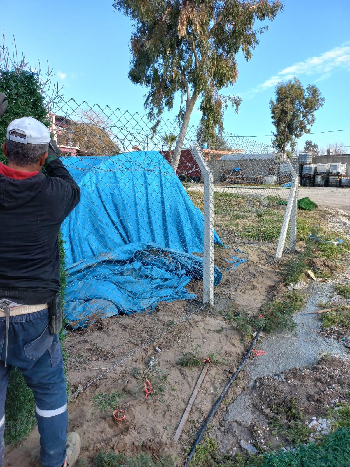 Beton Direkli Tel Örgü Kurumsal Proje Uygulaması 82